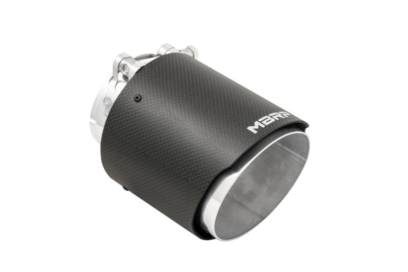 MBRP Universal Carbon Fiber Dual Wall Tip 4.5in OD/3in Inlet/6.13in L-SR1 Performance