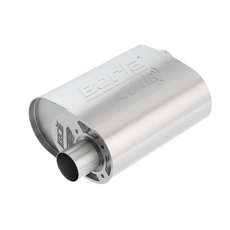 Borla Crate Muffler Ford 5.0L Coyote ATAK Inside Diameter 2.5in Offset/outlet-SR1 Performance