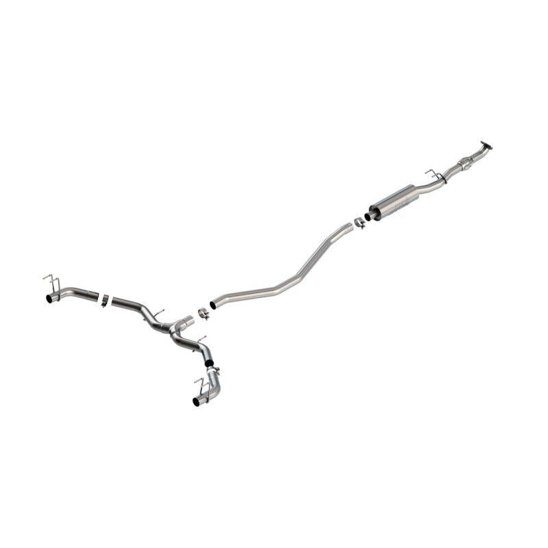 Borla 22-24 Honda Civic Sport Touring AT/MT ATAK Catback Exhaust (Reuse O.E. Tips / Valance)-SR1 Performance