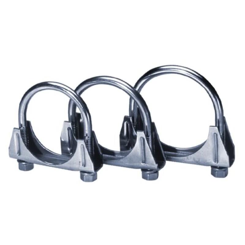 Borla Universal 2-1/2in Stainless Saddle Clamps-SR1 Performance