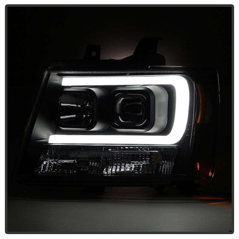 Spyder 07-14 Chevy Suburban/1500/2500/Tahoe V2 Projector Headlights Blk PRO-YD-CSUB07V2-DRL-BK-SR1 Performance