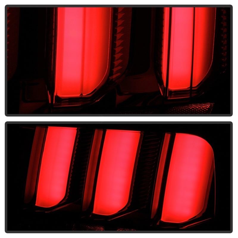 Spyder 05-09 Ford Mustang (White Light Bar) LED Tail Lights - Smoke ALT-YD-FM05V3-LED-SM-SR1 Performance