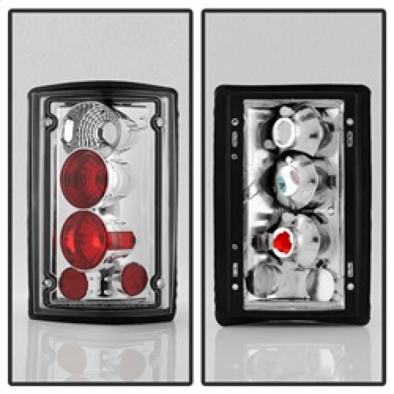 Spyder Ford Excursion 00-06/Econoline 150/250/350/450/550 95-06 Euro Tail Lights Chrm ALT-YD-FEC00-C-SR1 Performance