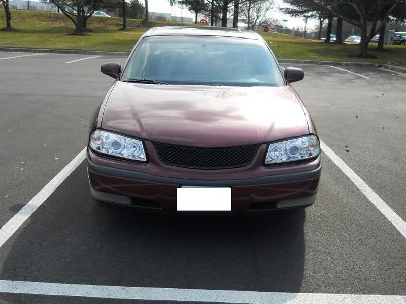 Spyder Pontiac GTO 04-06 Projector Headlights LED Halo LED Chrome High H1 Low H1 PRO-YD-PGTO04-HL-C-SR1 Performance