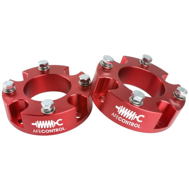 aFe CONTROL 2.0 IN Leveling Kit 07-21 Toyota Tundra - Red-SR1 Performance