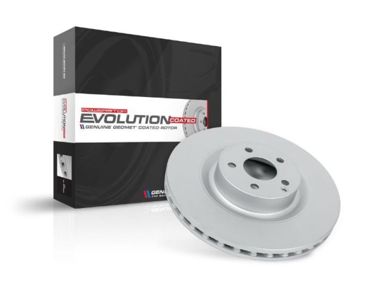 Power Stop 2018 Jeep Wrangler Rear Evolution Geomet Coated Rotor-SR1 Performance