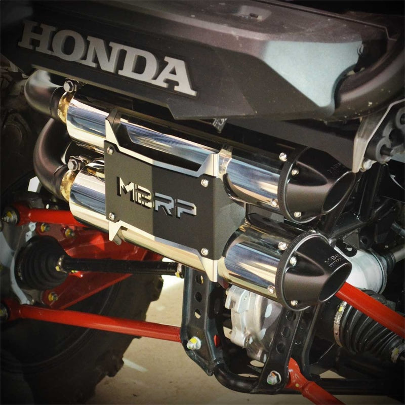 MBRP 19-20 Honda Talon Dual Slip-On Exhaust System w/Performance Muffler-SR1 Performance
