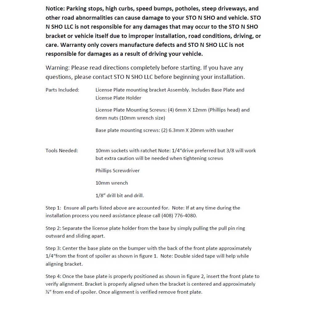 19-23 Porsche Cayenne License Plate Frame Bracket-SR1 Performance