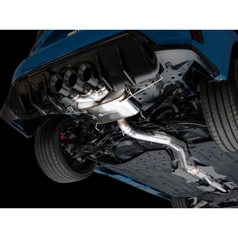 AWE Tuning 2023 Honda Civic Type R FL5 Touring Edition Exhaust w/ Triple Diamond Black Tips-SR1 Performance