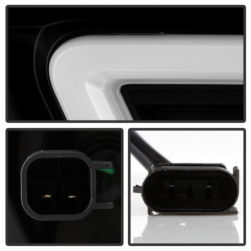 Spyder Dodge Durango 11-13 Halogen Model Only Projector Headlights - Black PRO-YD-DDU11SI-BK-SR1 Performance