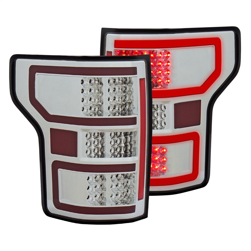 ANZO 18-19 Ford F-150 LED Taillights Chrome-SR1 Performance