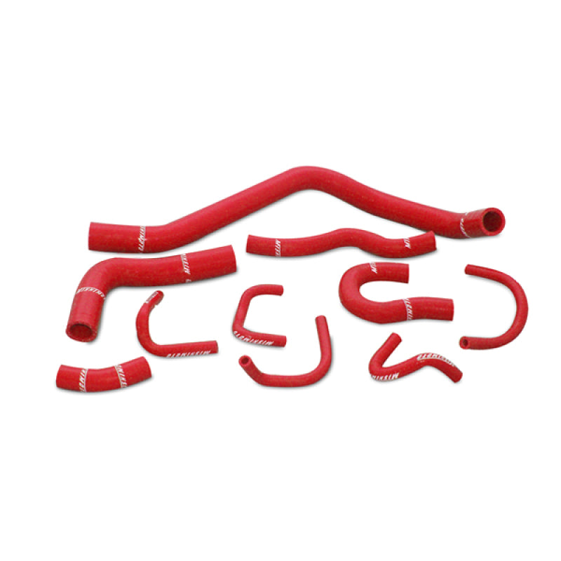 Mishimoto 88-91 Honda Civic Red Silicone Hose Kit-SR1 Performance