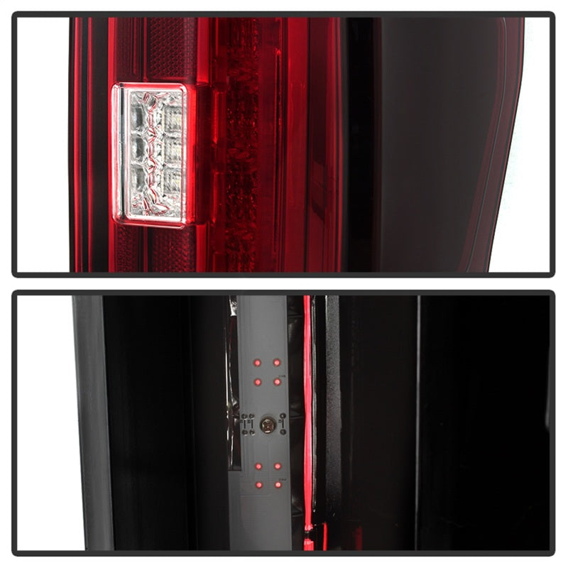 Spyder 17-18 Ford F-250 SD (w/Blind Spot Sens) LED Only Tail Lights - Red Clr (ALT-YD-FS17BS-LED-RC)-SR1 Performance