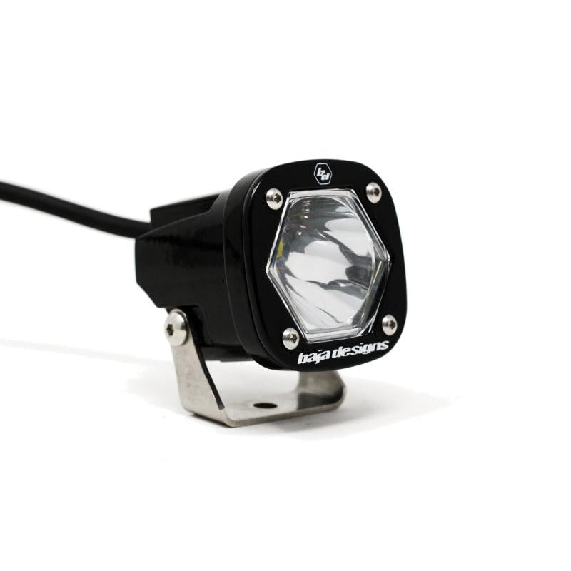 Baja Designs S1 Spot LED Light w/ Mounting Bracket Single-SR1 Performance
