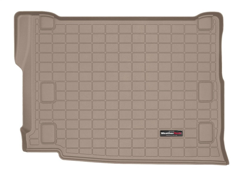 WeatherTech 2021+ Jeep Wrangler 4xe Cargo Liners – Tan, Complete Trunk Protection with Raised Lip and Textured Finish