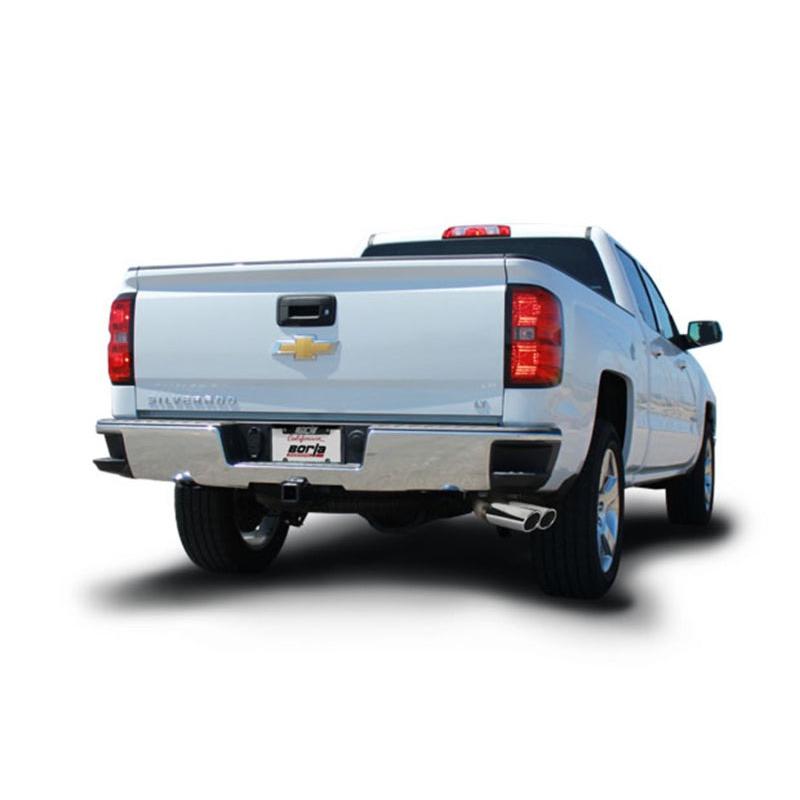 Borla 14 Silv/Sierra 1500 EC Std/CC Short 143.5in WB ATAK Dual Rolled Side Exit Cat-Back Exhaust-SR1 Performance
