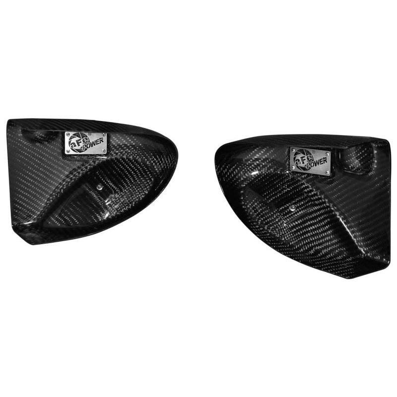 aFe Magnum FORCE Intake System Carbon Fiber Scoops BMW M5 (F10) 12-14 V8-4.4L (tt)-SR1 Performance