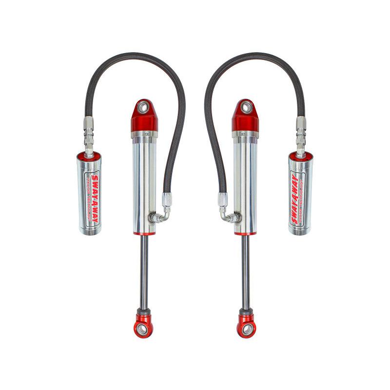 aFe 97-17 Nissan Patrol Sway-A-Way 2.5in Rear Shock Kit w/ Remote Reservoir for OE Ride Height-SR1 Performance