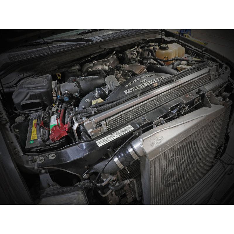 aFe Bladerunner Intercooler 3in Outlet Tube 08-10 Ford Diesel Trucks V8 6.4L (td)-SR1 Performance