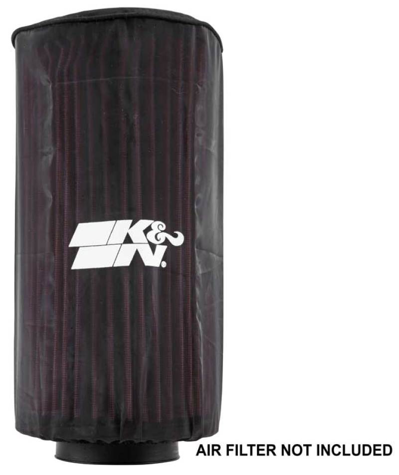 K&N Polaris Black Round Drycharger Air Filter Wrap 11.25inx3inx3in-SR1 Performance