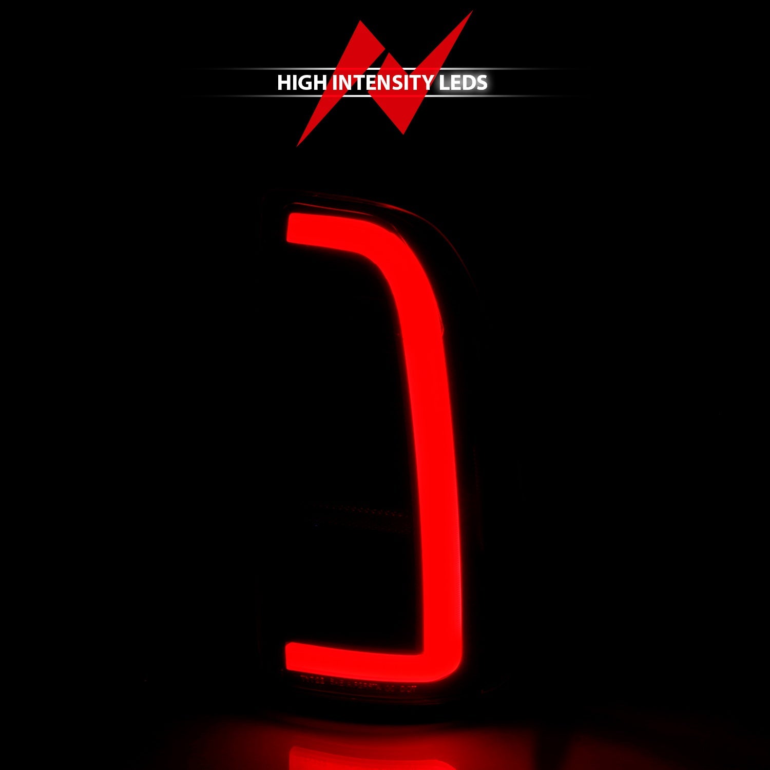 TOYOTA TUNDRA 00-06 LED LIGHT BAR TAIL LIGHTS BLACK SMOKE LENS(STD BED REGULAR CAB, ACCESS CAB)