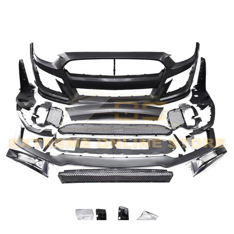 2018-Up Ford Mustang GT500 Conversion Front Bumper Kit - Extreme Online Store