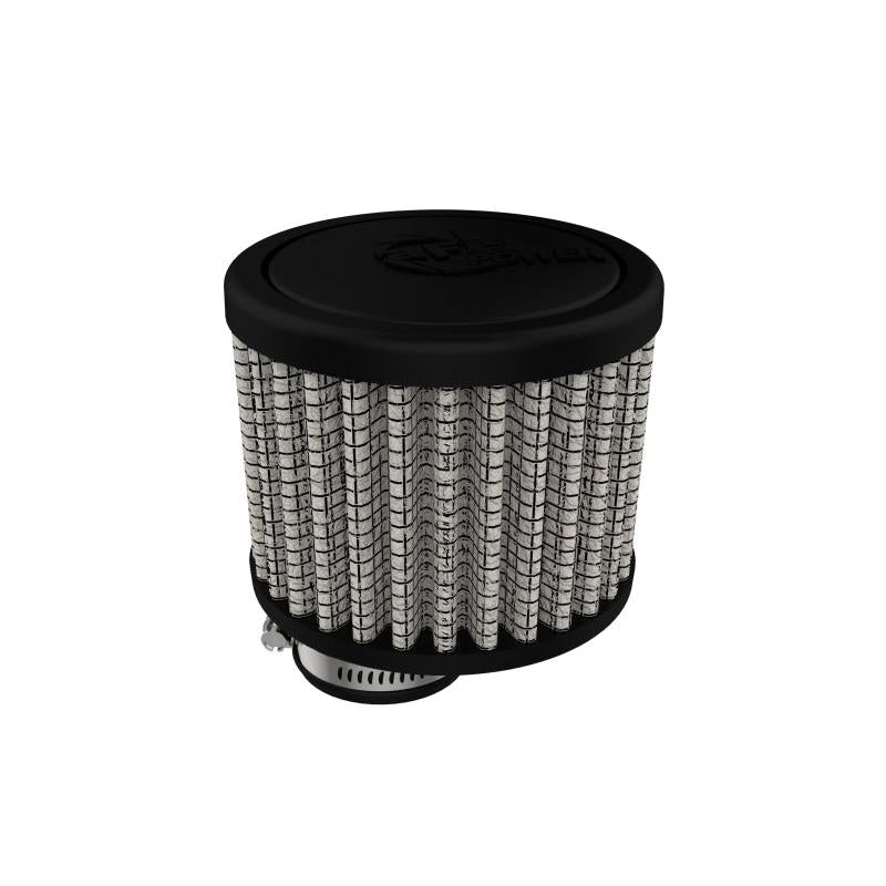 aFe MagnumFLOW Crankcase Vent Filter 1.25F x 3.75B x 3.75T x 3H-SR1 Performance