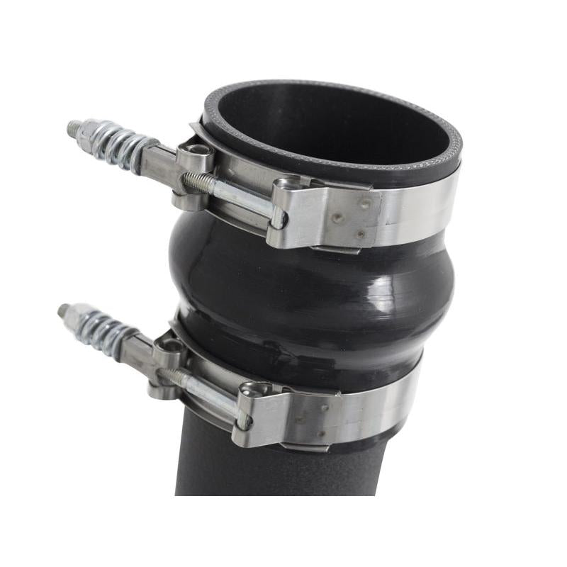 aFe BladeRunner 3in Intercooler Tube Hot Side w/ Couplings & Clamps Kit 07.5-09 Dodge Diesel Trucks-SR1 Performance