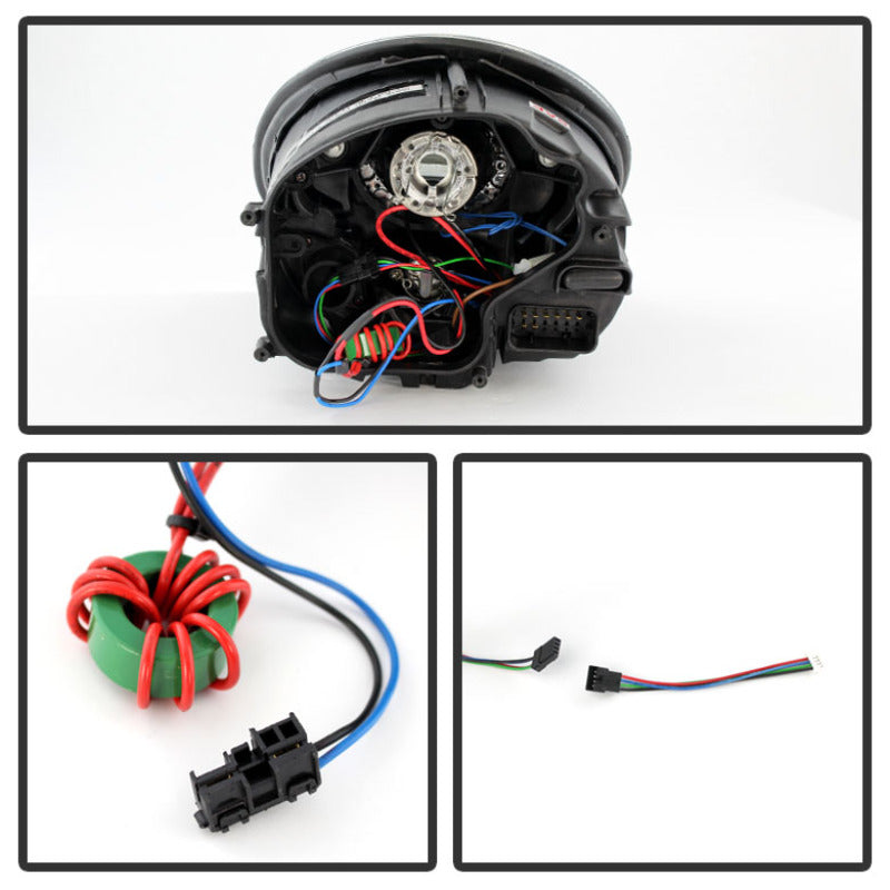 Spyder Porsche 911 05-09 Projector Headlights Xenon/HID Model- DRL LED Blk PRO-YD-P99705-HID-DRL-BK-SR1 Performance