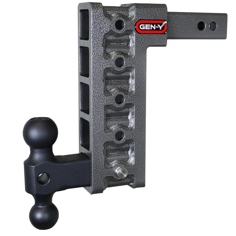 Gen-Y Mega Duty 2in Shank 10in Drop 1.5K TW 10K Hitch w/GH-031 Dual-Ball