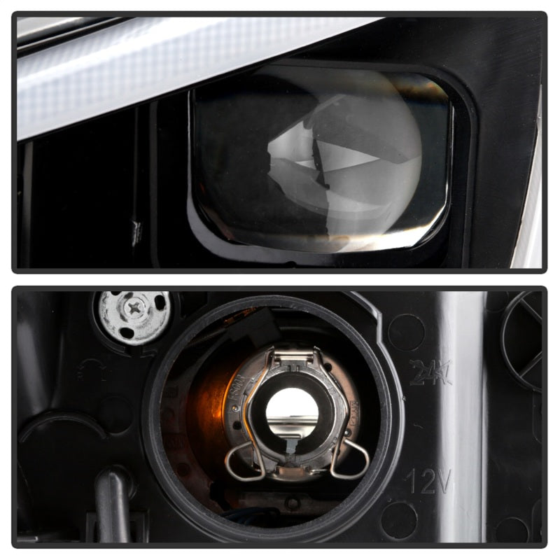 Spyder Subaru Impreza WRX 15-20 Halogen Model Projector Headlights - Black PRO-YD-SWRX15SI-SBSEQ-BK-SR1 Performance