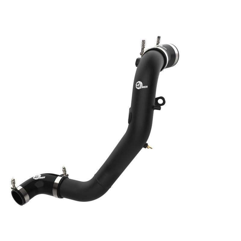 aFe Kia Stinger 18-22 V6-3.3L (tt) BladeRunner Cold Charge Pipe- Black-SR1 Performance