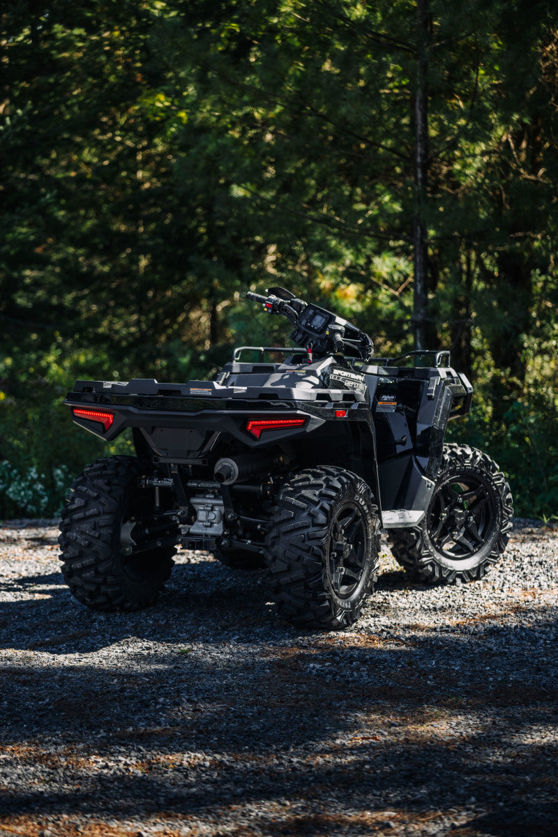 MBRP 01-05 Polaris Sportsman 400 / 06-07 Sportsman 450 Slip-On Combination Exhaust w/Sport Muffler-SR1 Performance