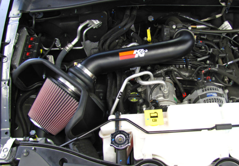 K&N 10-11 Jeep Liberty 3.7L V6 High Flow Performance Intake Kit-SR1 Performance