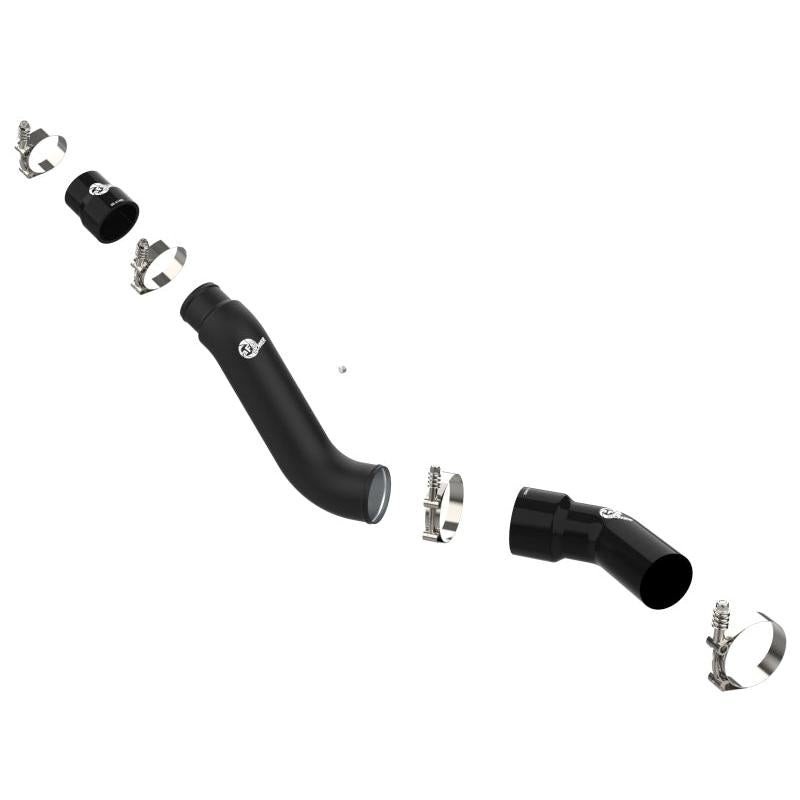 aFe 16-19 RAM 1500 V6 3.0L (TD) BladeRunner 3in Aluminum Hot Charge Pipe - Black-SR1 Performance