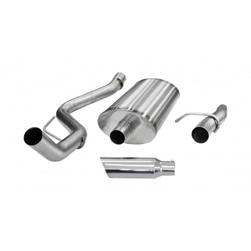 Corsa 2011-2014 Ford F-150 6.2L V8 Polished Sport Cat-Back Exhaust-SR1 Performance