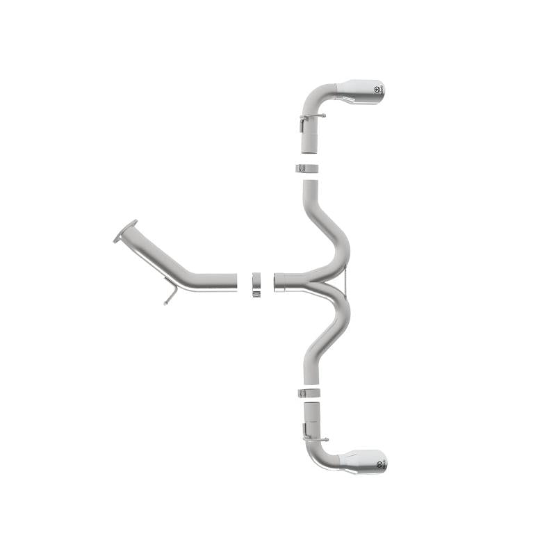 aFe Takeda 3in-2.5in SS Axle-Back Exhaust w/Polished Tips 2018 Hyundai Elantra GT Sport I4-1.6L(t)-SR1 Performance