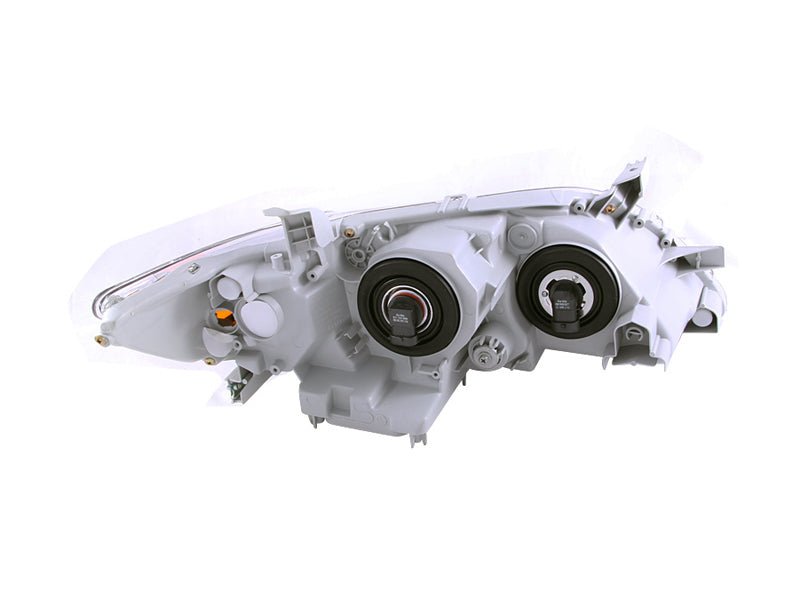 ANZO 2007-2009 Toyota Camry Projector Headlights w/ Halo Chrome-SR1 Performance