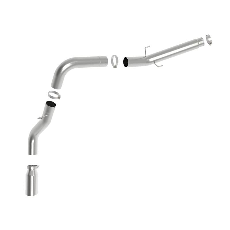 aFe 19-22 Ram Diesel Trucks L6-6.7L(td) Large Bore-HD 5in 409SS DPF-Back Exhaust System w/Pol Tip-SR1 Performance
