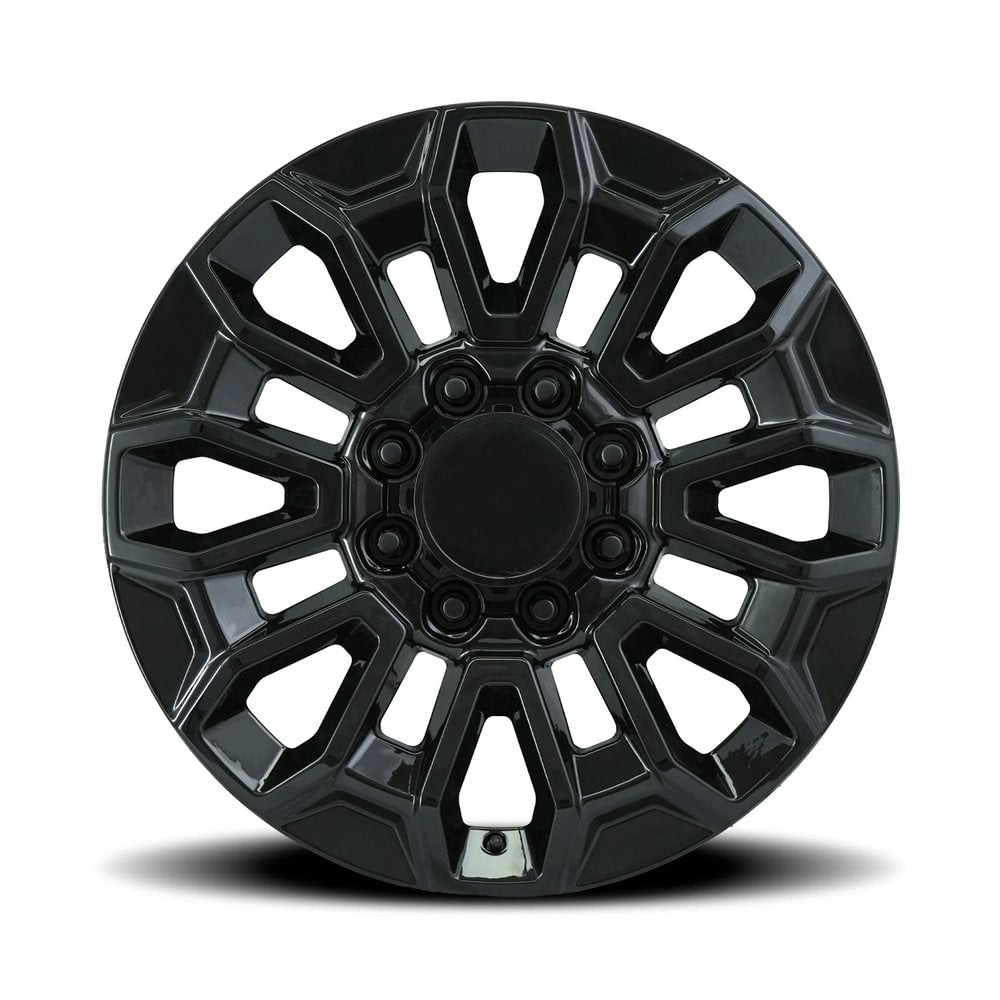 FR 277 – CHEVROLET HIGH COUNTRY 2500 REPLICA WHEELS-Gloss Black 22x8.5 8x180 + 44 HB 124.1