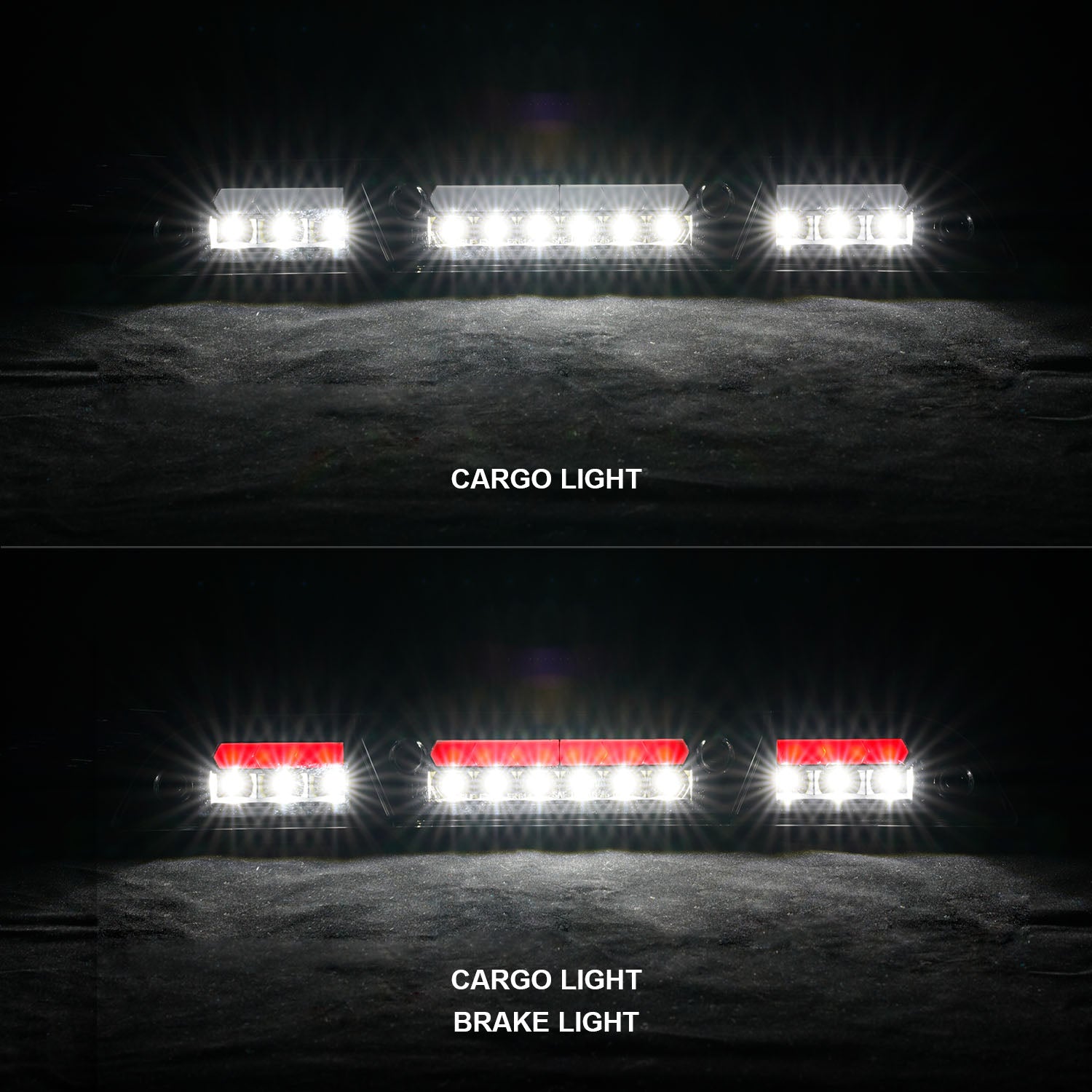 FORD F-150 15-23 / FORD F-250/F-350/F-450 17-22 / RANGER 19-23 LED 3RD BRAKE LIGHT G2 BLACK SMOKE LENS