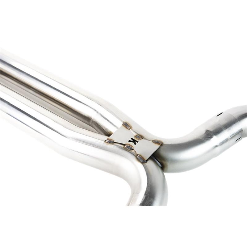 Kooks 2015+ Ford Mustang GT350 5.2L 3in x 2-3/4in Cat SS X-Pipe Kooks HDR Req-SR1 Performance