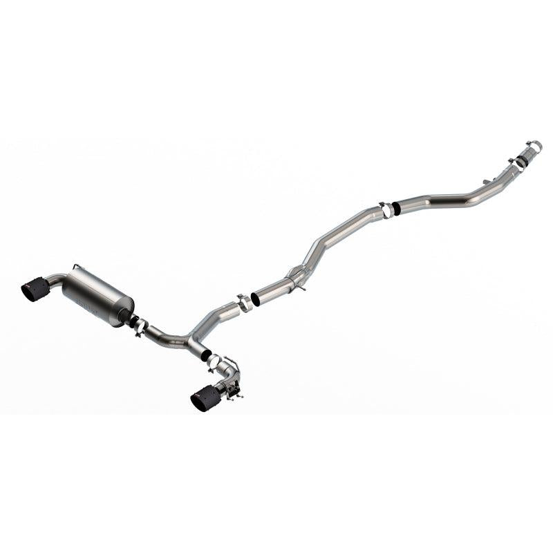 Borla 2020 Toyota Supra GR 3.0L I6 3in ATAK Catback Exhaust - Carbon Fiber Tips-SR1 Performance