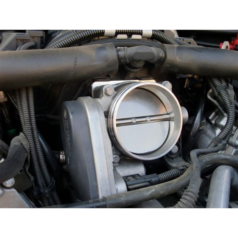 aFe Silver Bullet Throttle Body Spacers TBS BMW 5 Series (E60) 06-10 V8-4.8L-SR1 Performance