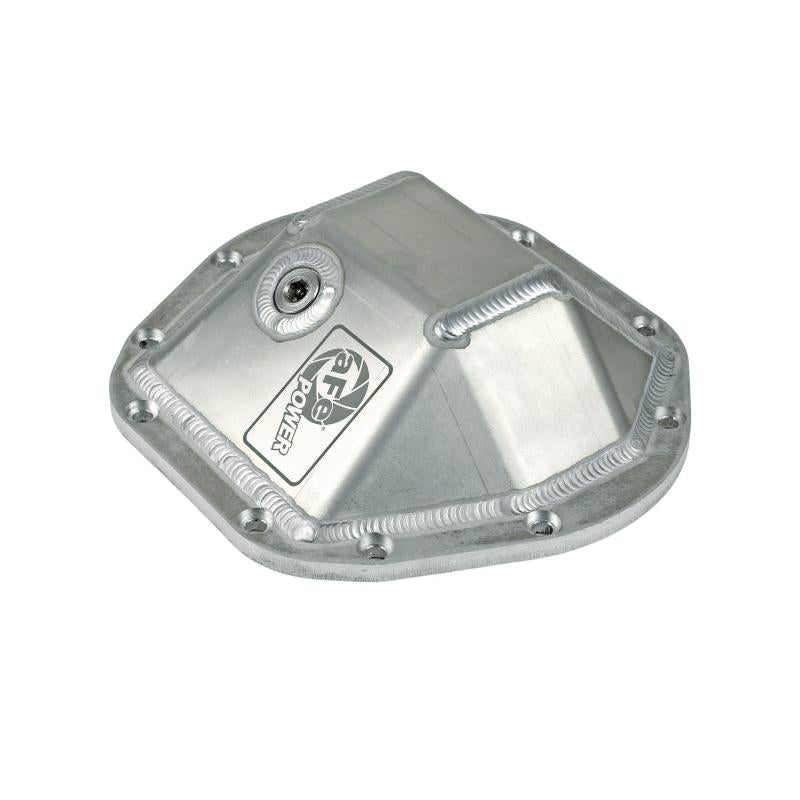 aFe 97-18 Jeep Wrangler TJ/JK Dana 44 Street Series Differential Cover w/ Machined Fins - Aluminum-SR1 Performance