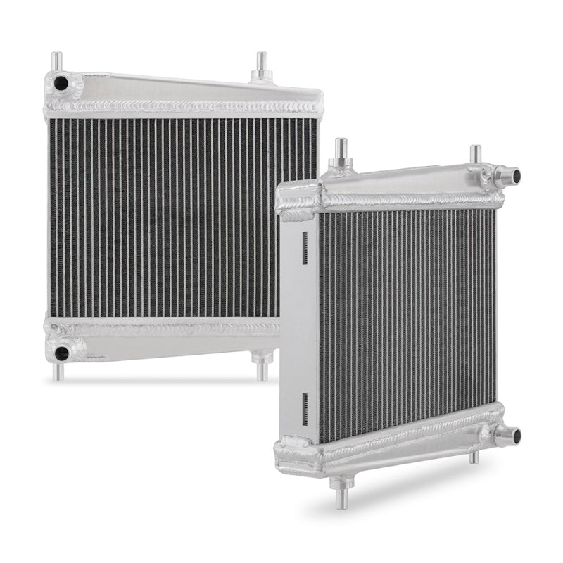 Mishimoto Aluminum Auxiliary Radiators for 2020+ Toyota GR Supra - Improved Cooling Performance