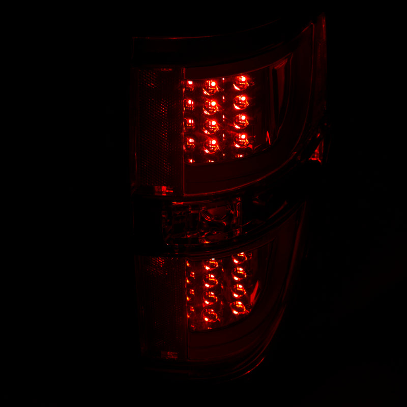 ANZO 2009-2013 Ford F-150 LED Taillights Smoke-SR1 Performance