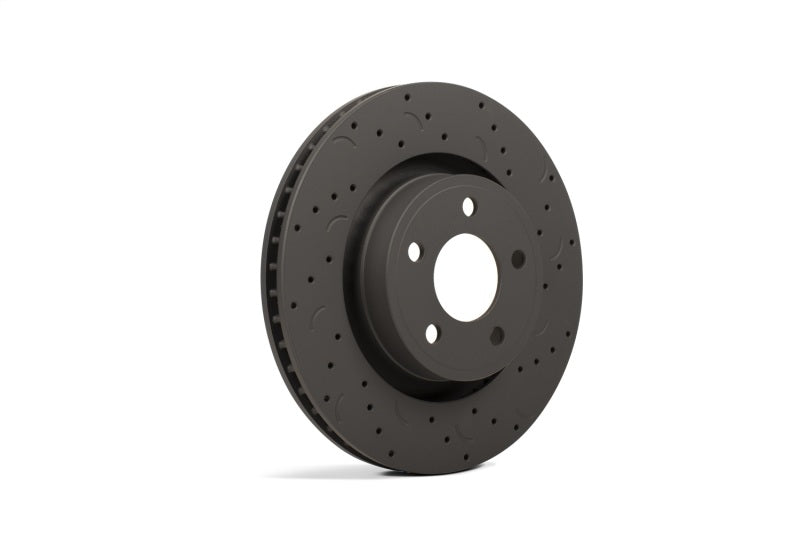 Hawk Talon 2010 Mitsubishi Lancer Evolution GSR AWD Drilled and Slotted Rear Brake Rotor Set-SR1 Performance