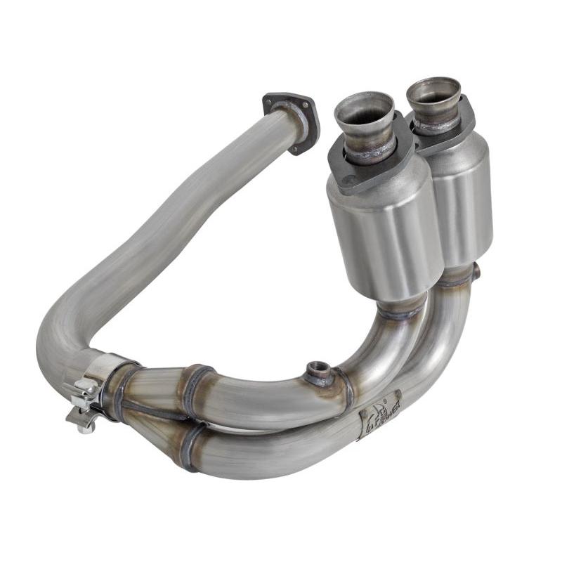 aFe Power Direct Fit Catalytic Converter Replacements Front 00-03 Jeep Wrangler (TJ) I6-4.0L-SR1 Performance