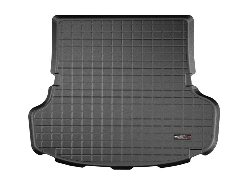 WeatherTech 2018+ Kia Stinger Cargo Liners - Black, Complete Trunk Protection with Raised Lip and Textured Finish